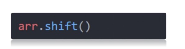 删除第一个元素